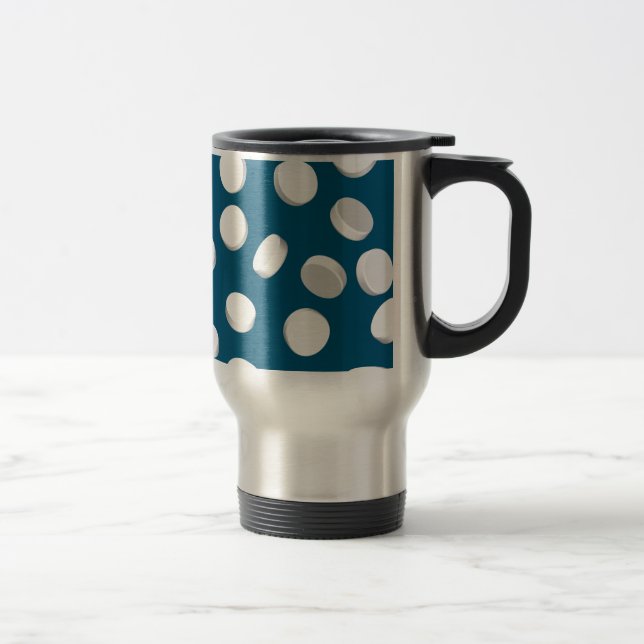 Mug De Voyage pilules bleues (Droit)