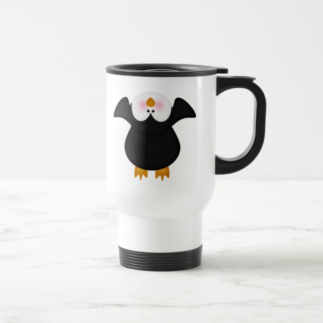 Mug De Voyage pingouin adorable (Droite)