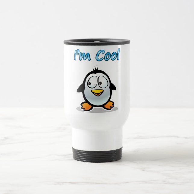Mug De Voyage Pingouin frais (Centre)