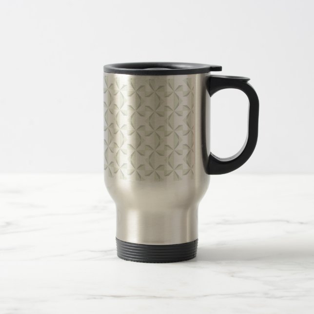 Mug De Voyage Pinwheels de Silver (Droit)