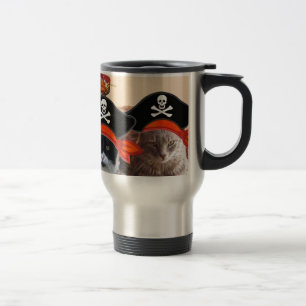 Mug De Voyage PIRATE CATS, Parlez comme un jour de pirates