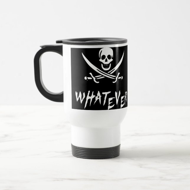 Mug De Voyage Pirate "de Roger apathique" {Whitebeard} (Gauche)