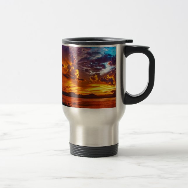 Mug De Voyage Plage (Droit)