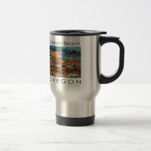 Mug De Voyage Plage de Cannon ~ Oregon