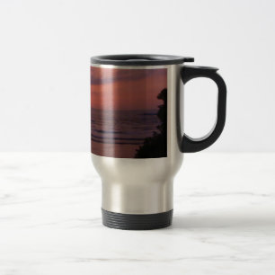 Mug De Voyage Plage romantique Hawaii Sunset Ocean Beach