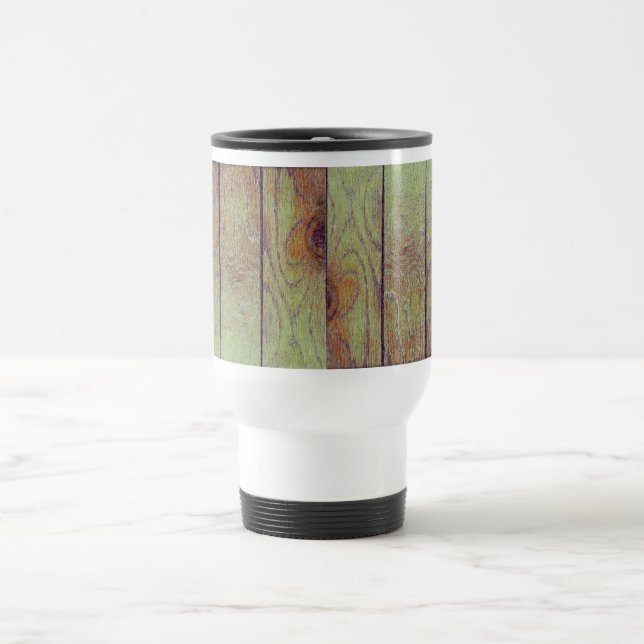 Mug De Voyage Plancher en bois (Centre)