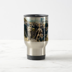 Mug De Voyage Plongeur vintage de masque de l'exposition 1891