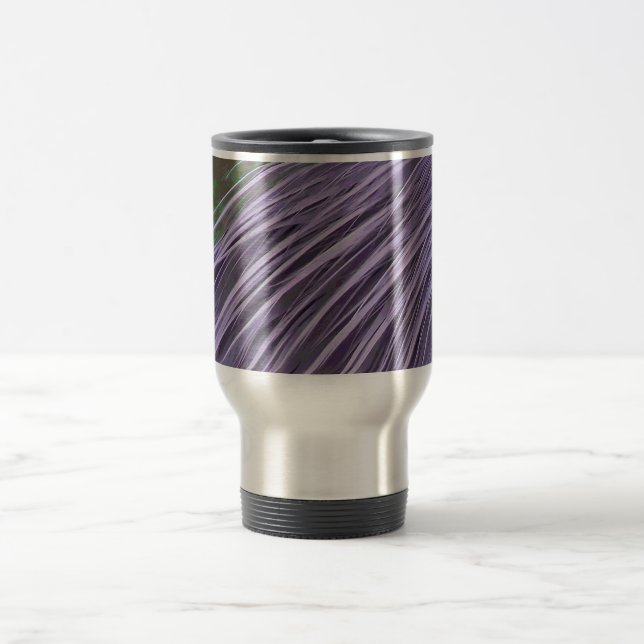 Mug De Voyage Plumes bleu lavande (Centre)