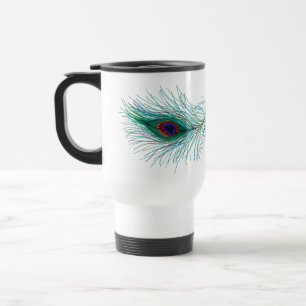 Mug De Voyage Plumes de paon