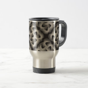 Mug De Voyage Plumes volantes blanches