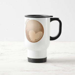 Mug De Voyage Pluto Coeur mignon
