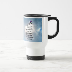 Mug De Voyage Poème "ainsi aimé" de libellule