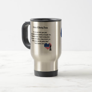 Mug De Voyage Poème Statue de la Liberté