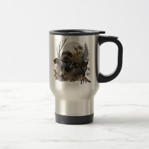Mug De Voyage Pointeur À poils durs allemand