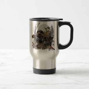 Mug De Voyage Pointeur À poils durs allemand