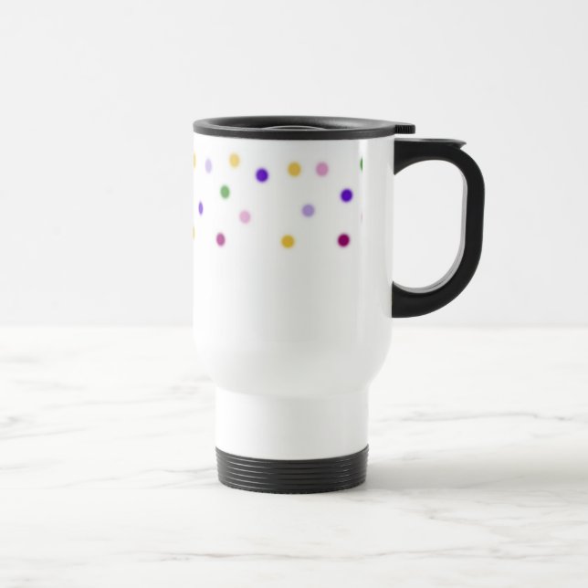 Mug De Voyage Points colorés (Droite)