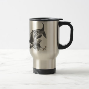 Mug De Voyage Poisson-chat