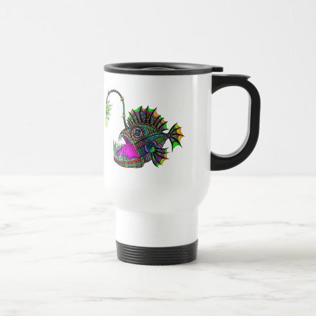 Mug De Voyage Poisson de pêche électrique (Droite)