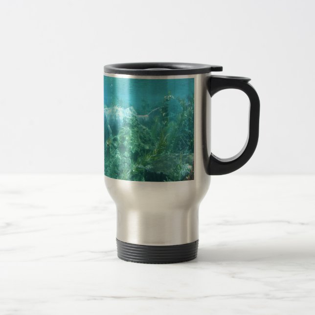 Mug De Voyage Poisson poisson... image sous-marine (Droit)