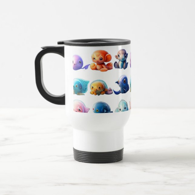 Mug De Voyage poisson tropical (Gauche)