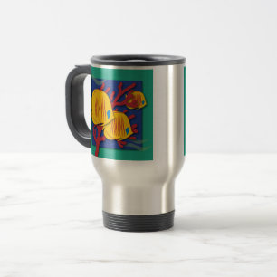 Mug De Voyage Poisson tropical