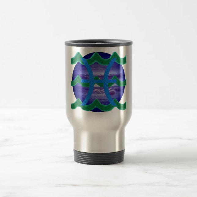 Mug De Voyage Poissons (Centre)