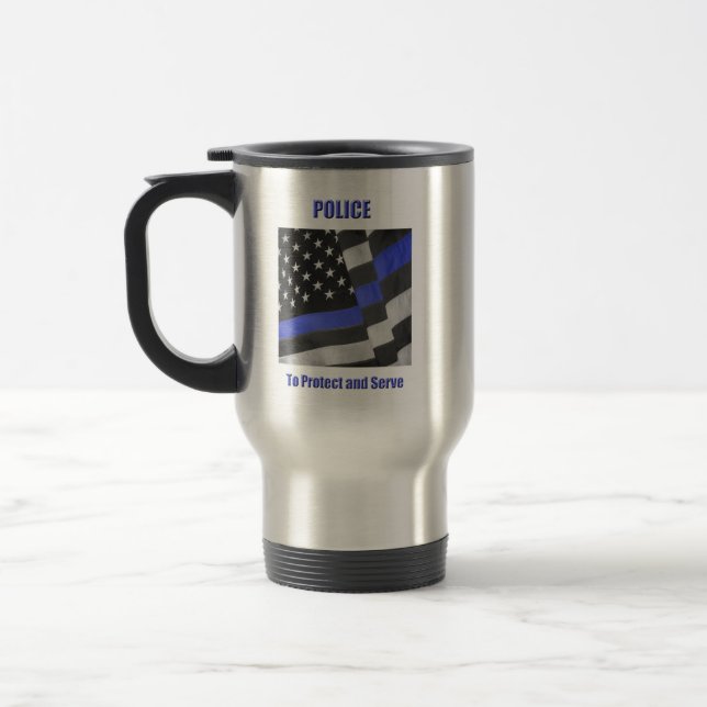 Mug De Voyage Police (Gauche)