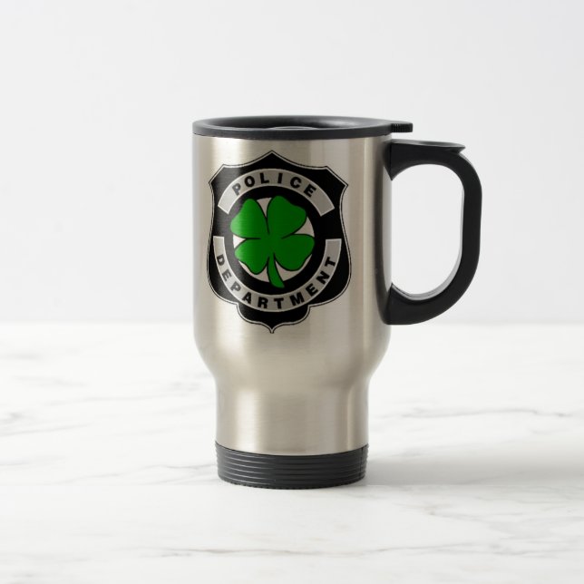 Mug De Voyage Policiers irlandais (Droit)