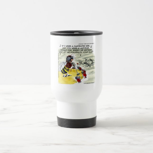 Mug De Voyage Pollinisateurs Insecte Boîte de Nuit Chanteurs Abe (Centre)