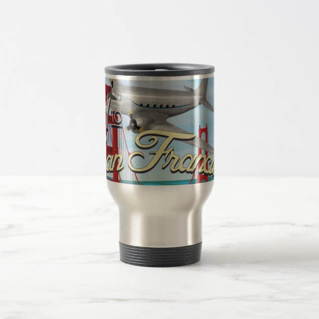 Mug De Voyage Pont Golden Gate de San Francisco (Centre)
