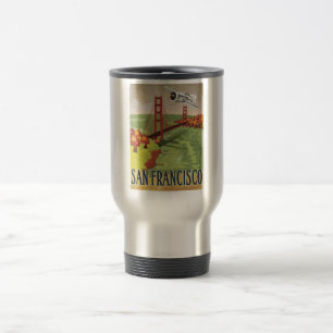 Mug De Voyage Pont Golden Gate de San Francisco