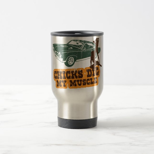 Mug De Voyage Pontiac 1967 GTO (Centre)