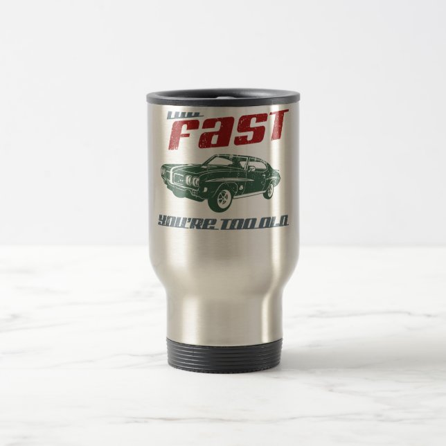 Mug De Voyage Pontiac 1970 GTO 455" JUGE " (Centre)