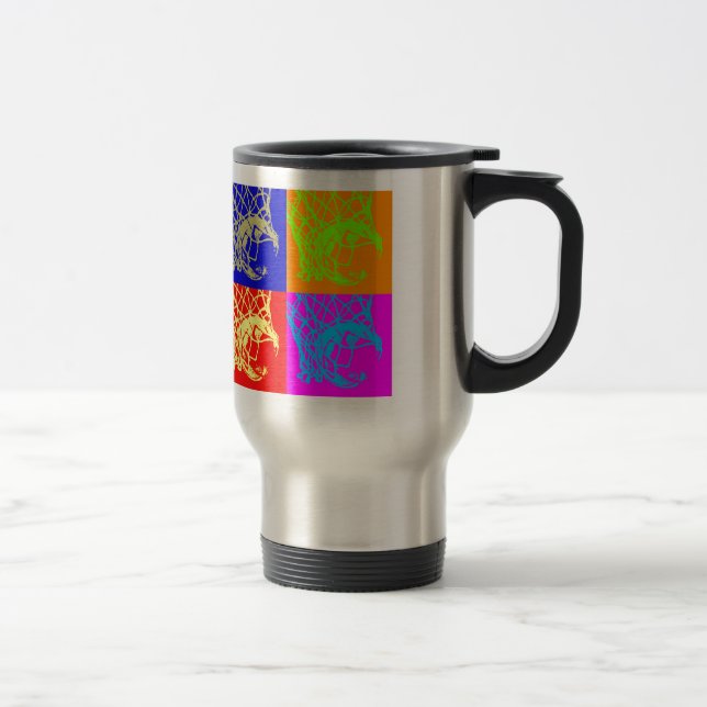 Mug De Voyage Pop Art Basket (Droit)