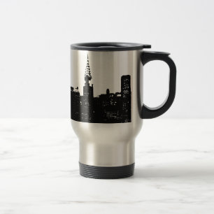 Mug De Voyage Pop Art New York Silhouette