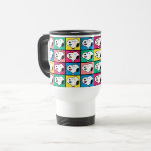 Mug De Voyage Pop Art Snoopy Lips   Mod pour vous Motif