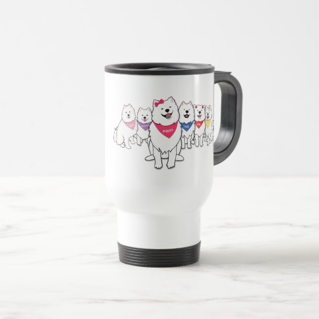 Mug De Voyage Poppet et le gang (Devant droit)