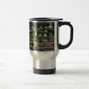 Mug De Voyage Port historique Townsend, Washington