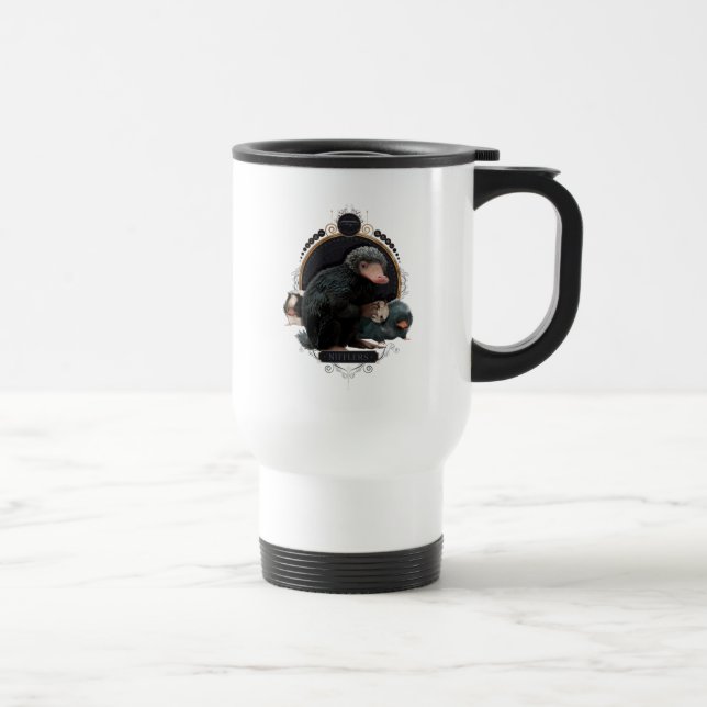 Mug De Voyage Portrait Art nouveau de NIFFLER™s (Droite)