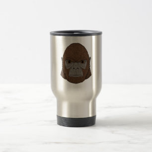 Mug De Voyage Portrait Bigfoot 1 (Ape-Like)