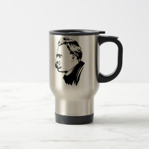 Mug De Voyage Portrait de Frederich Nietzsche