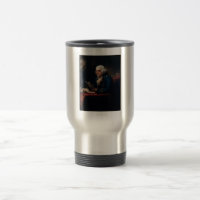 Portrait de pouce, Benjamin Franklin Père fondateu