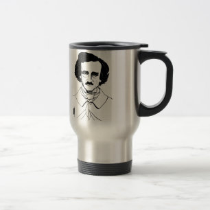 Mug De Voyage Portrait d'Edgar Allan Poe