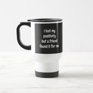 Mug De Voyage Positivité