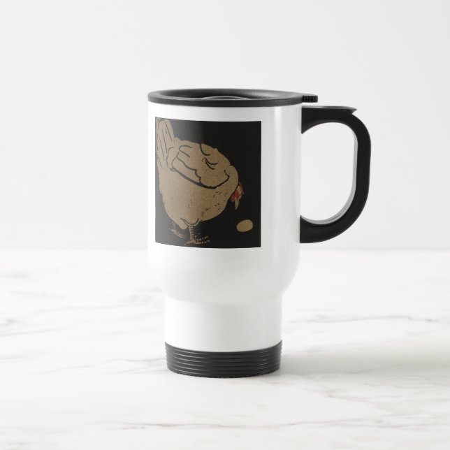 Mug De Voyage Poulets et oeufs (Droite)