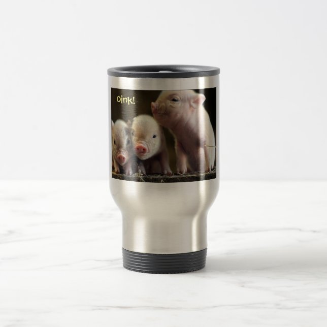 Mug De Voyage Pour des amants de porc (Centre)