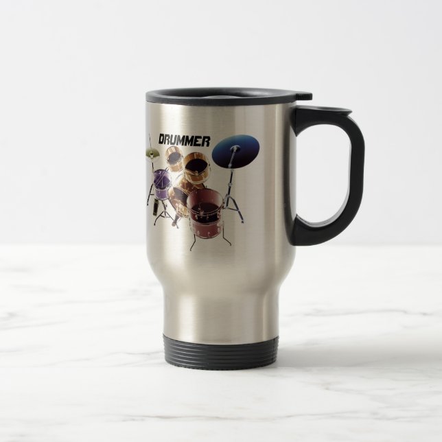 Mug De Voyage Pour des batteurs | cadeau personnalisé (Droit)