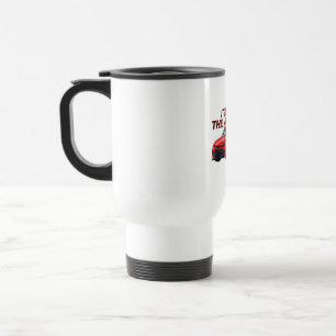 Mug de voyage pour fan de course Je fais confian