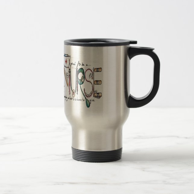 MUG DE VOYAGE POUR L'AMOUR DES SOINS (Droit)