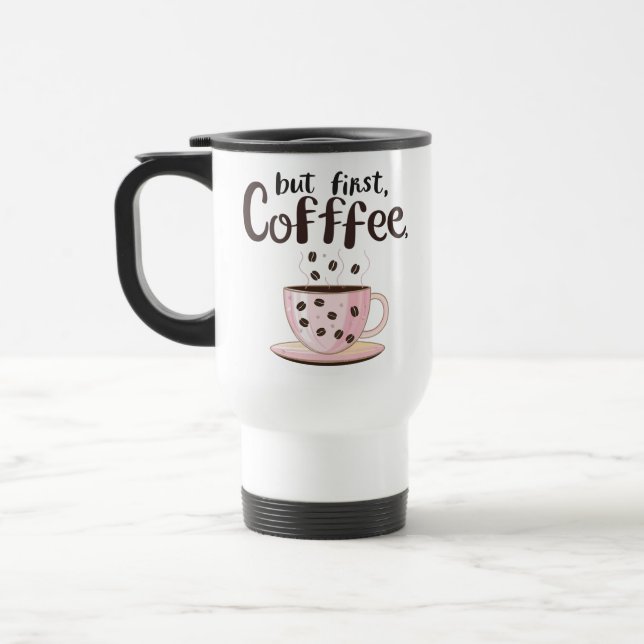 Mug de voyage pour les amateurs de café (Gauche)